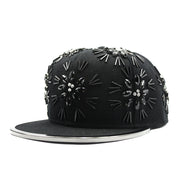 men's crystal peaked cap, view 6 - MRSLM