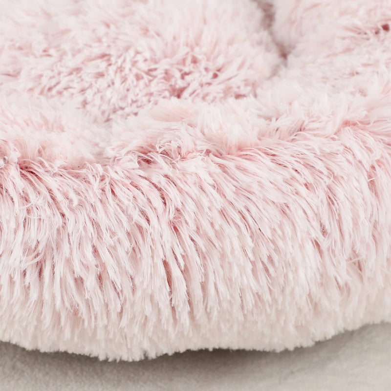 plush dog kennel bed, view 4 - MRSLM