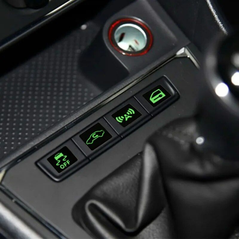 Luminous car panel decals, view 6 - MRSLM