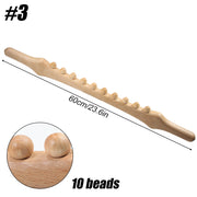 natural wood gua sha scraping stick, view 4 - MRSLM