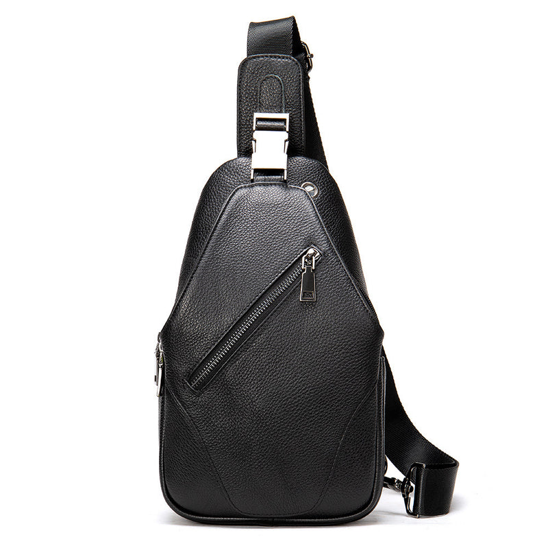 genuine leather shoulder bag, view 4 - MRSLM