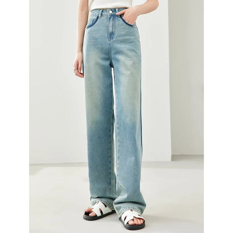 high waist wide leg baggy jeans, view 2 - MRSLM
