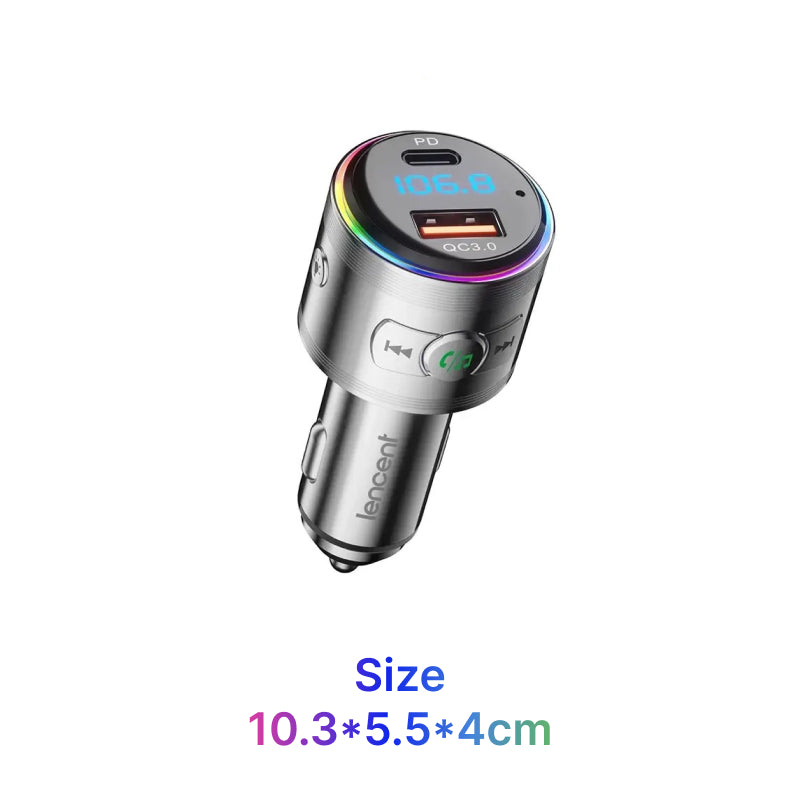 Bluetooth 5.3 FM transmitter, view 8 - MRSLM