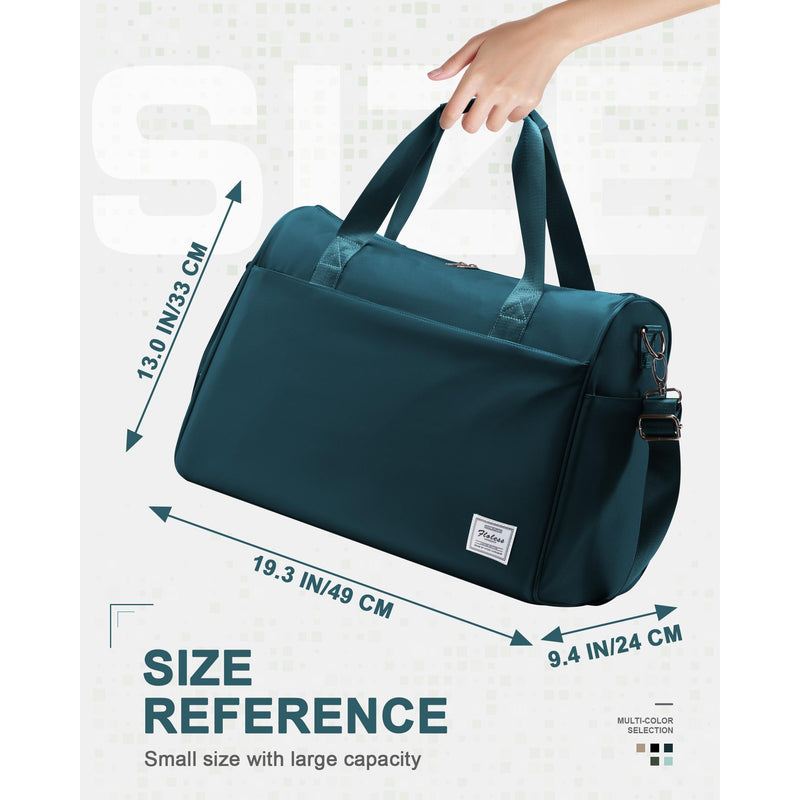 men's travel duffle bag with shoe compartment, view 11 - MRSLM