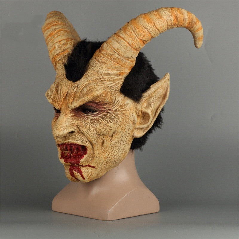 Devil Face Latex Halloween Mask
