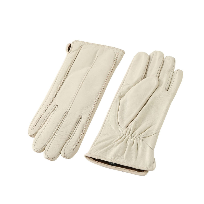Ladies sheepskin velvet-lined gloves, view 15 - MRSLM