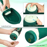 portable dog water bottle food container, view 5 - MRSLM
