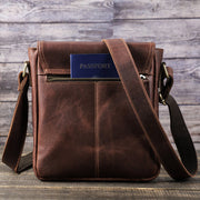 men's leather crossbody bag - MRSLM