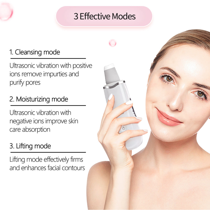 ultrasonic skin scrubber, view 5 - MRSLM