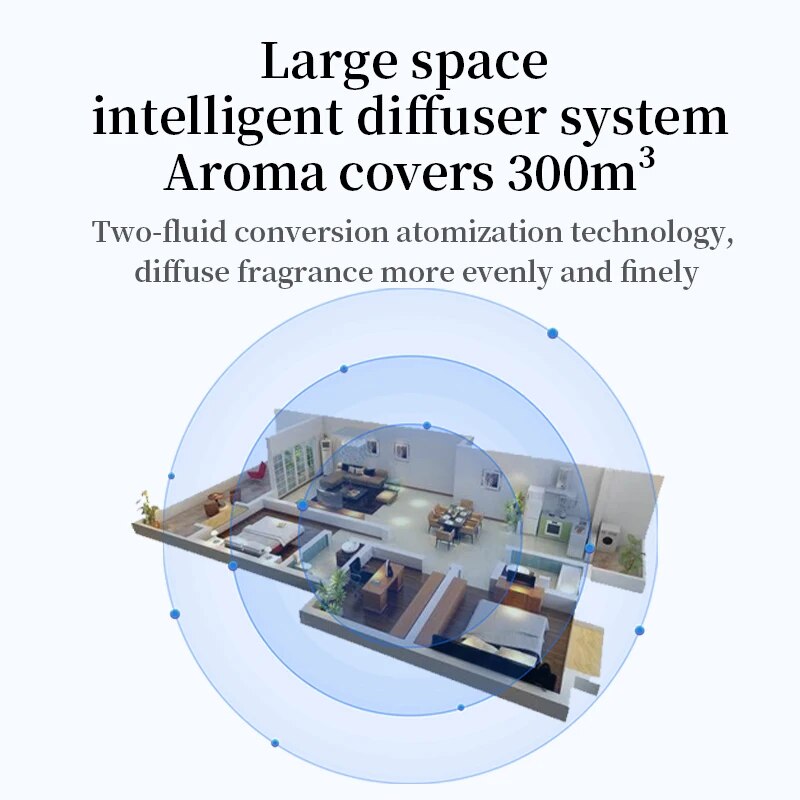 160ML electric essential oil aroma diffuser, view 8 - MRSLM