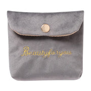 Velvet mini cosmetic and storage bag, view 5 - MRSLM