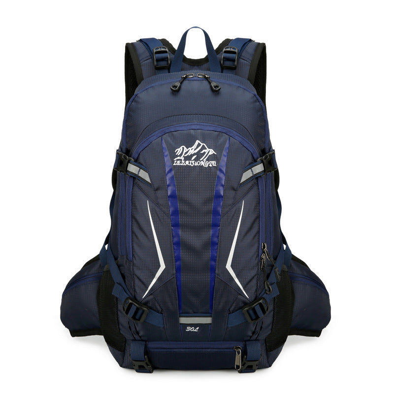 water resistant camping backpack, view 4 - MRSLM