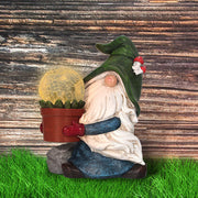 Garden holding lamp sculpture, view 6 - MRSLM