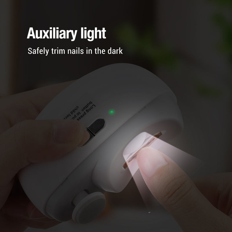 2-in-1 electric nail clipper, view 7 - MRSLM