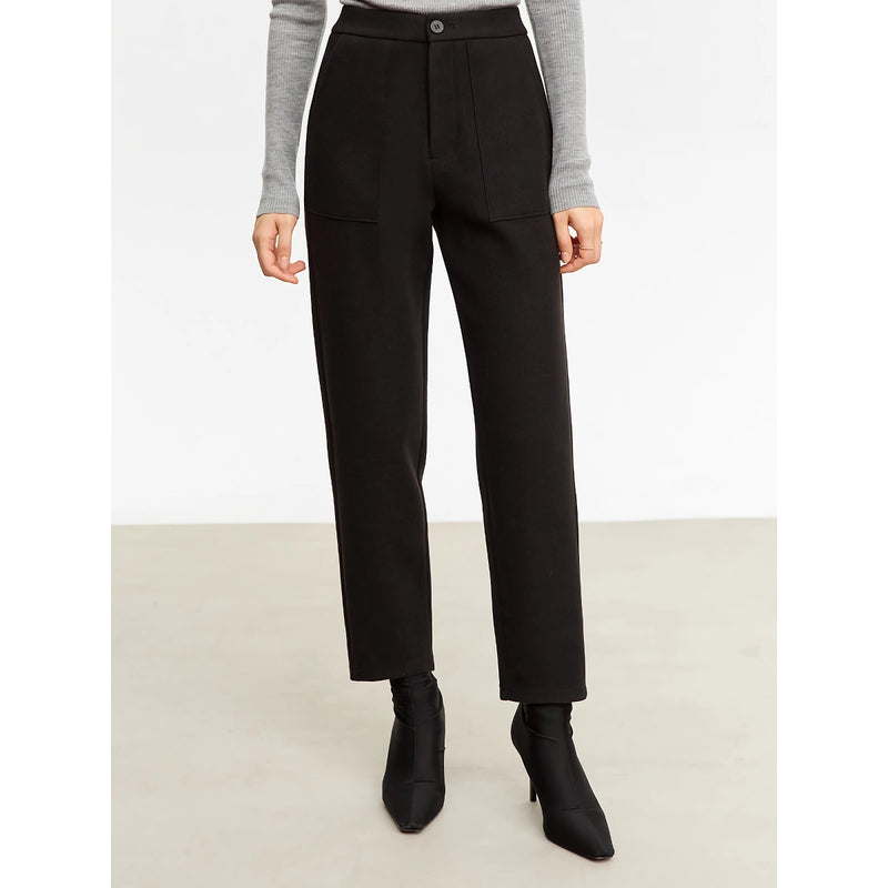 slim tapered casual pants, view 2 - MRSLM