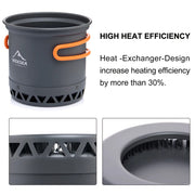 portable outdoor cooking set, view 6 - MRSLM