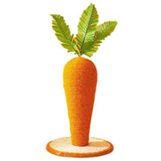 carrot sisal cat scratching post, view 5 - MRSLM