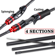 ultralight carbon fiber fishing rod, view 4 - MRSLM