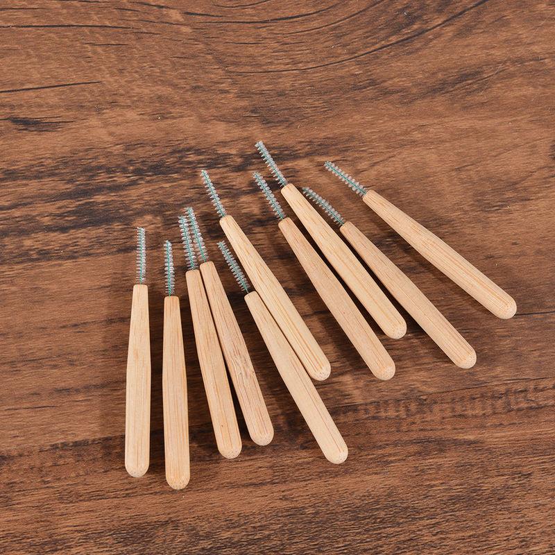bamboo interdental brushes, view 4 - MRSLM