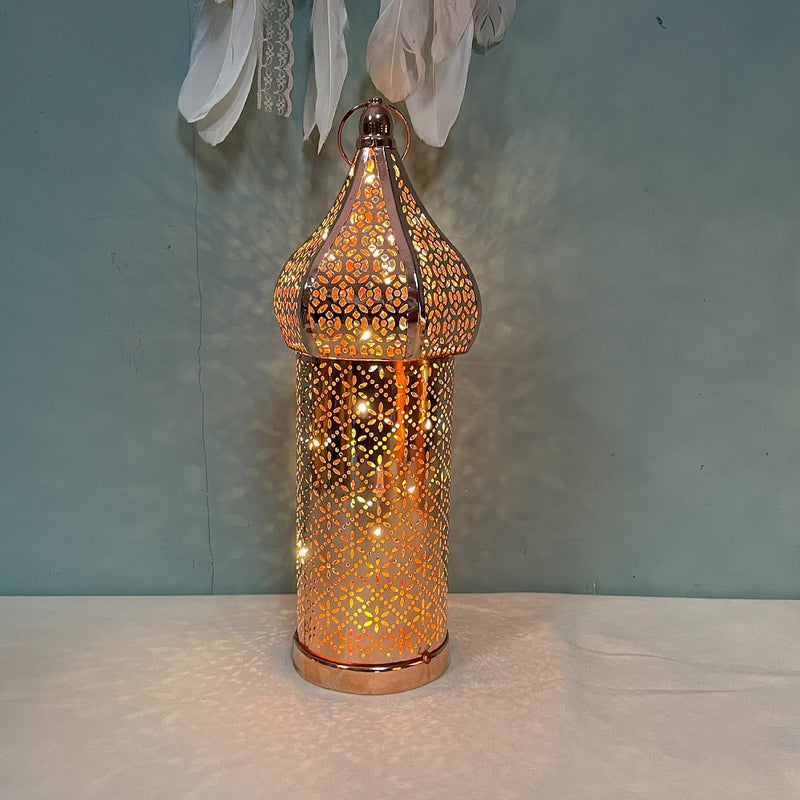 hollow led decorative lantern, view 7 - MRSLM