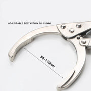stainless steel clamp oil filter wrench, view 4 - MRSLM