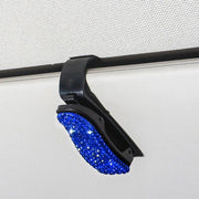 sun visor sunglasses clip holder, view 3 - MRSLM