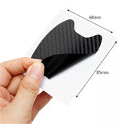 carbon fiber car door protective stickers, view 9 - MRSLM
