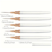 5-piece nail art liner brush set, view 8 - MRSLM
