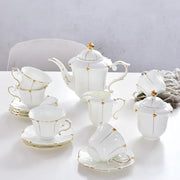 European bone china tea set, view 2 - MRSLM