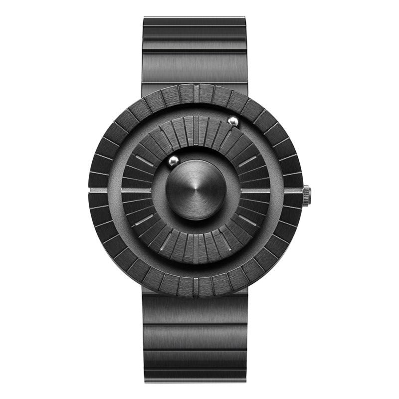 men's steel strap sports watch, view 2 - MRSLM