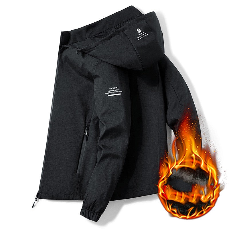 men's windbreaker jacket, view 3 - MRSLM