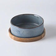 ergonomic ceramic cat and dog bowl, view 3 - MRSLM