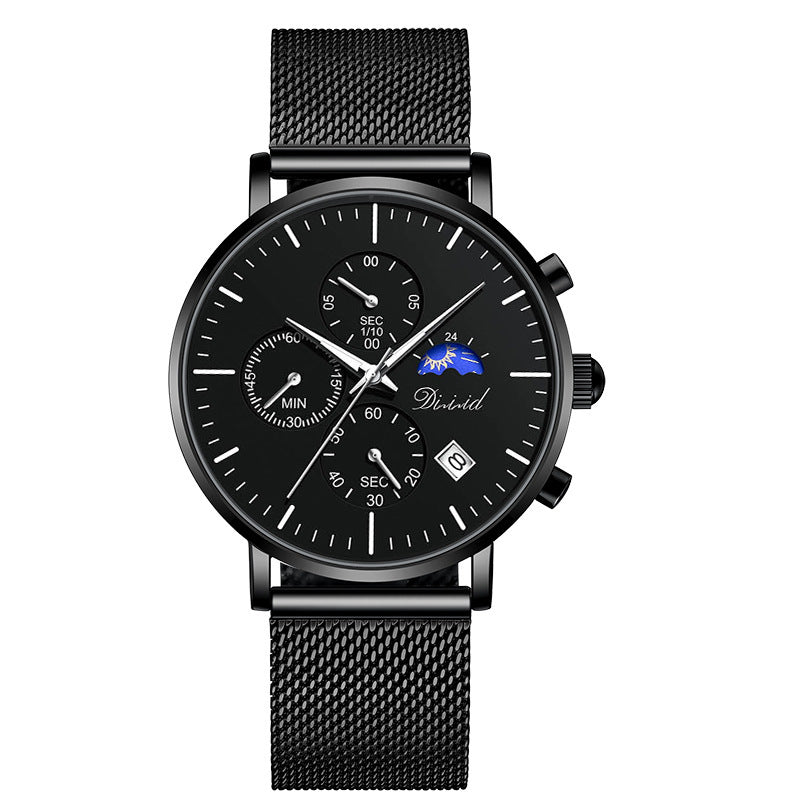 men's luminous sports watch, view 3 - MRSLM