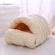 plush cat and puppy bed, view 4 - MRSLM