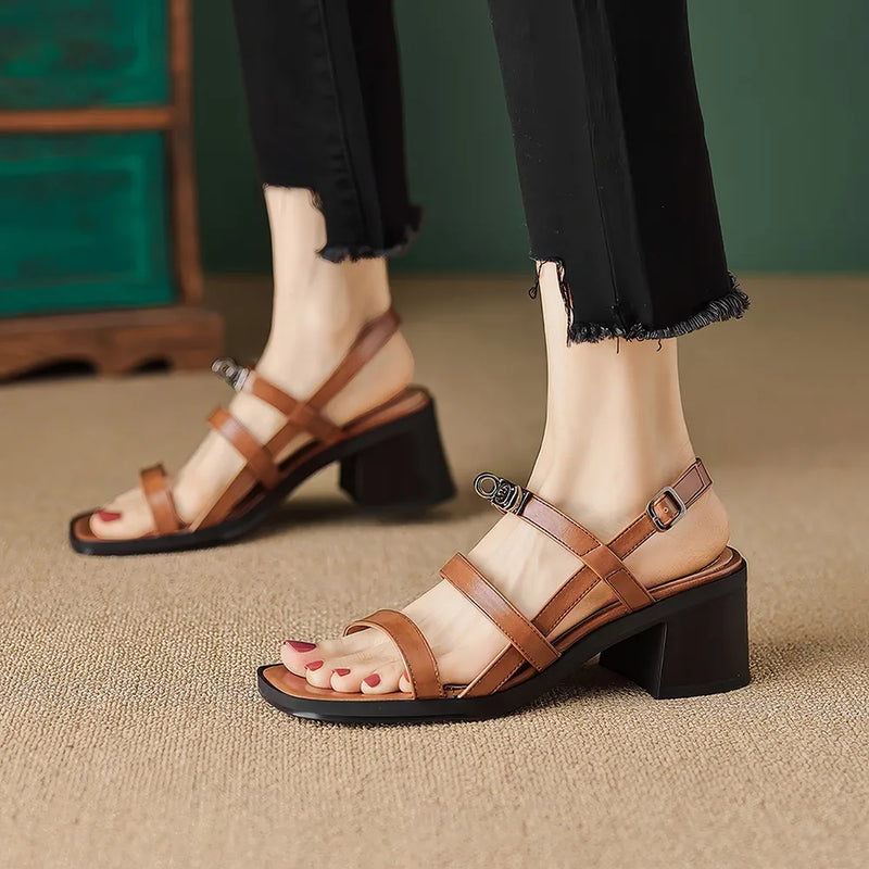 chic summer gladiator sandals - MRSLM