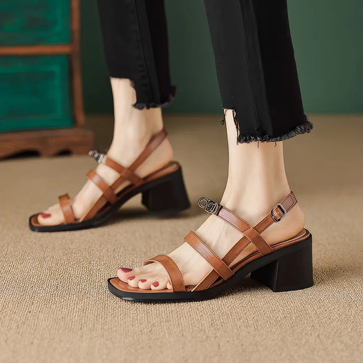chic summer gladiator sandals - MRSLM