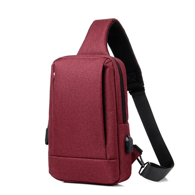 Men's chest sling bag, view 5 - MRSLM