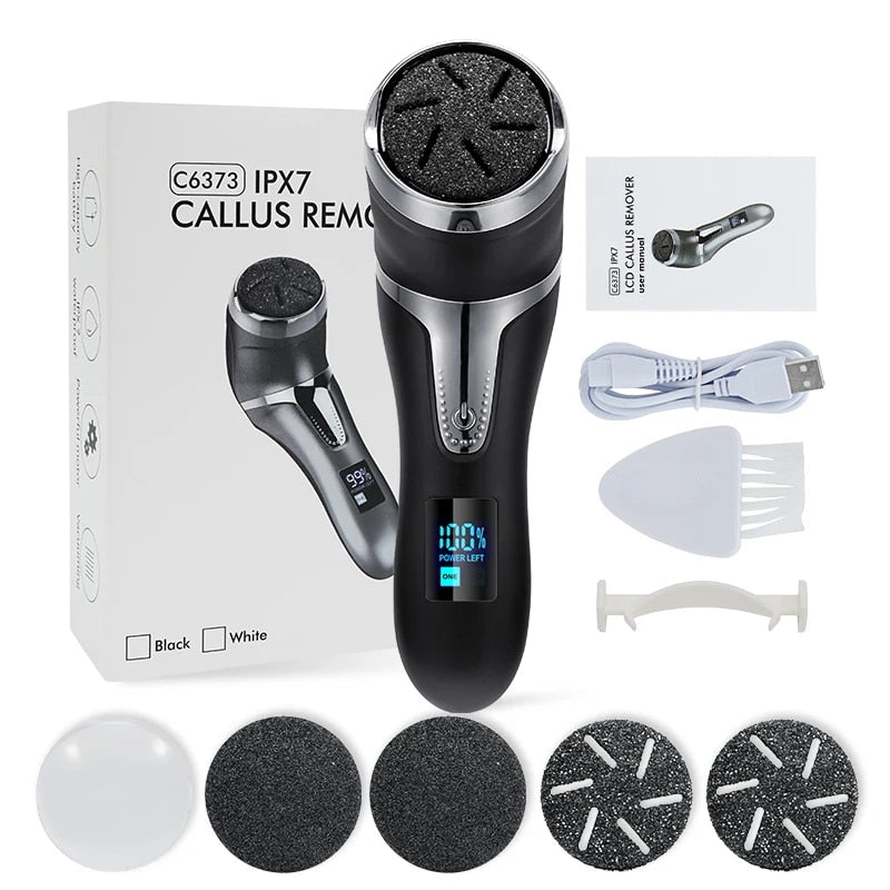 electric foot care kit, view 4 - MRSLM