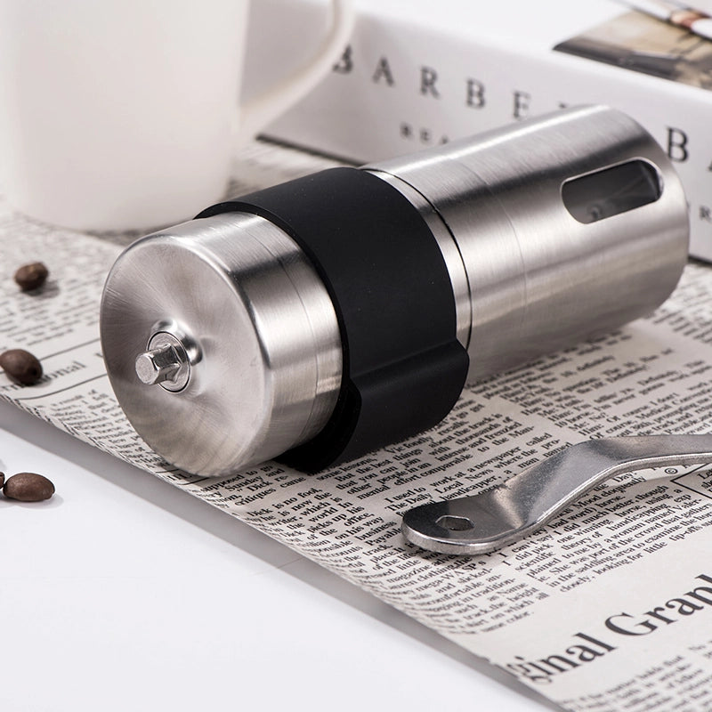 manual conical burr coffee grinder, view 5 - MRSLM