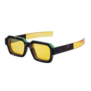 retro rectangle sunglasses, view 5 - MRSLM