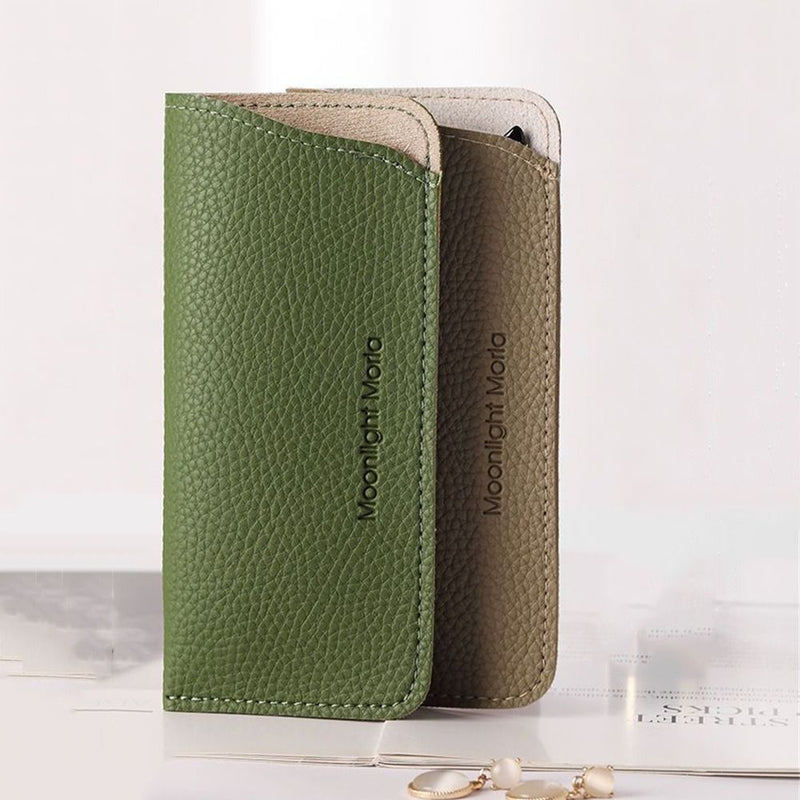 portable pu leather glasses bag, view 11 - MRSLM