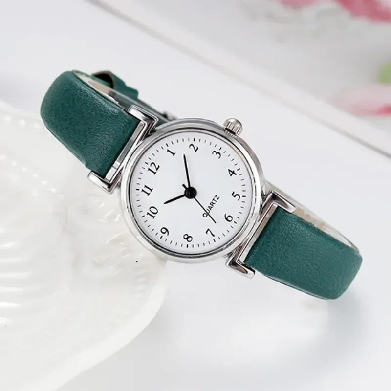 Leather strap quartz watch, view 4 - MRSLM