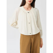 pleated commuting jacket, view 5 - MRSLM