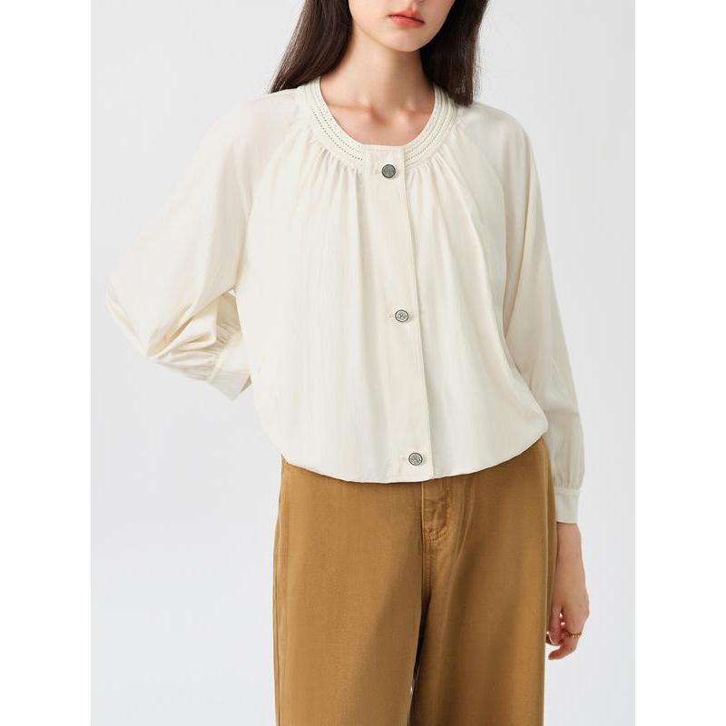 pleated commuting jacket, view 5 - MRSLM