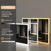 LED lighted anti-fog bathroom mirror, view 7 - MRSLM