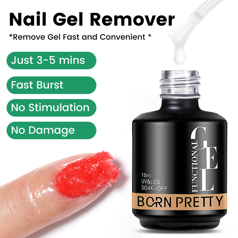 Magic fast gel polish remover 15ML, view 4 - MRSLM