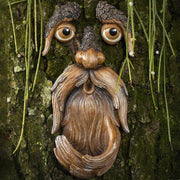old man tree face hugger garden art - MRSLM