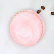 golden edge marble ceramic coasters, view 5 - MRSLM