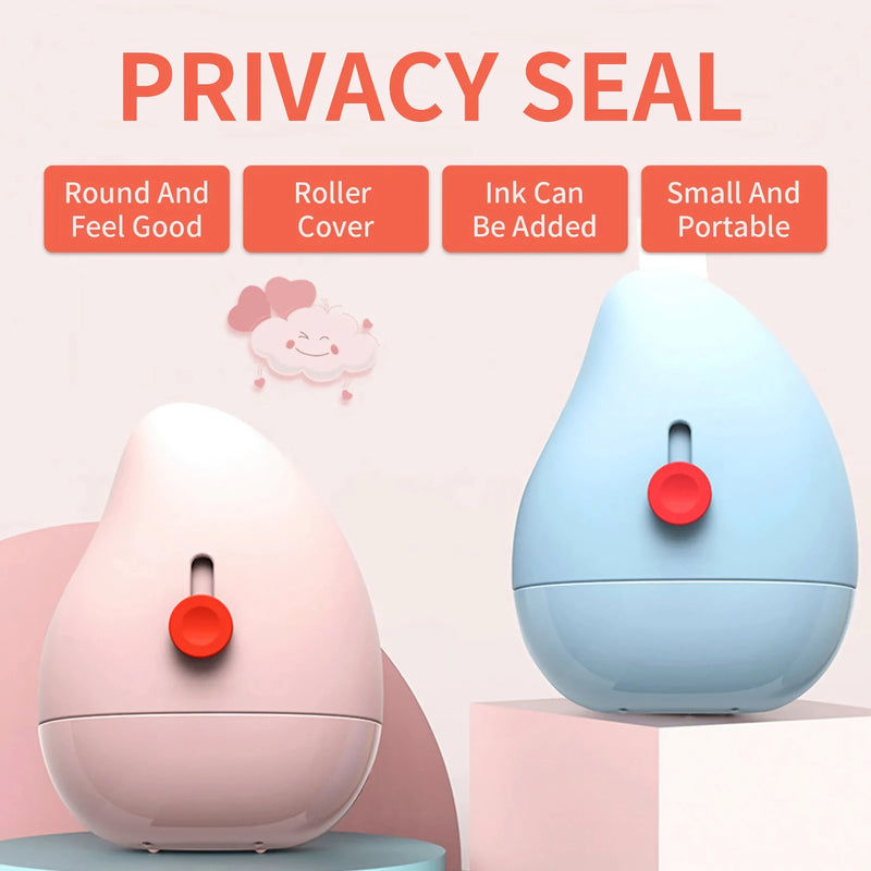 Privacy roller stamp for documents, view 6 - MRSLM