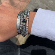 roman numeral bracelet set 3 pieces - MRSLM